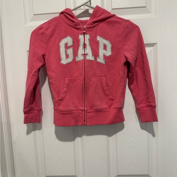 Gap Kids Bundle 2 Hooded Jackets Size Small 6-7. Pink & Purple - Picture 2 of 9